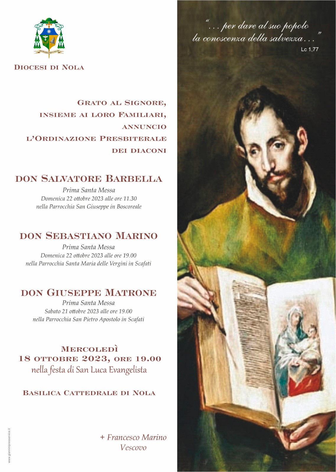Ordinazioni sacerdotali