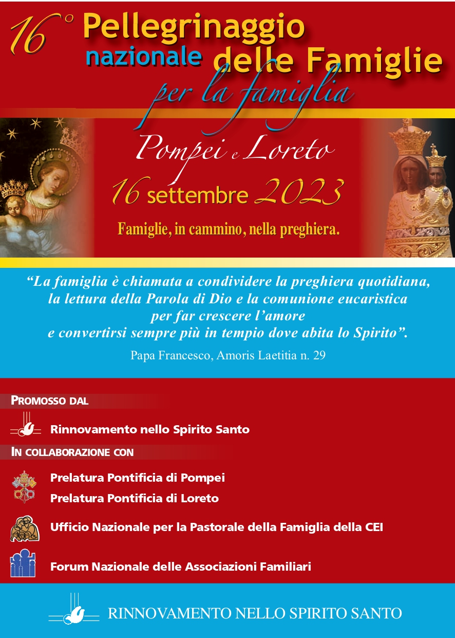 Pellegrinaggio delle famiglie Pompei