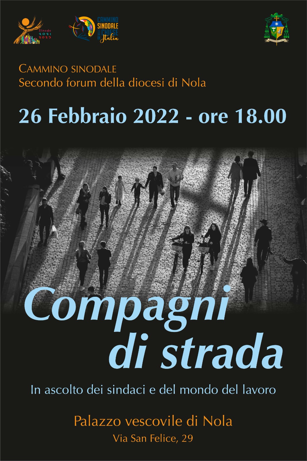 Compagni di strada. Incontro con sindaci e mondo del lavoro
