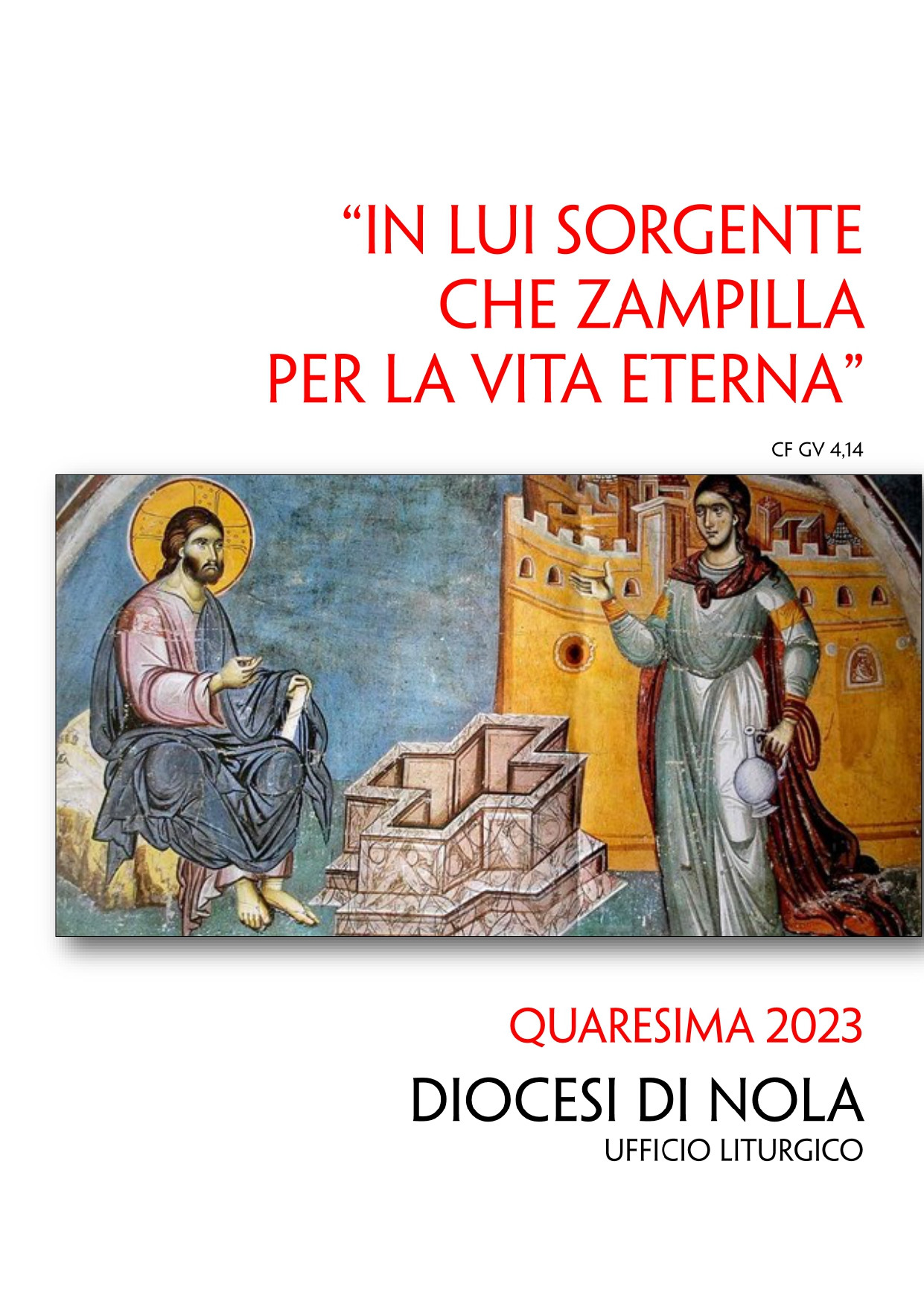 Sussidio per la Quaresima 2023