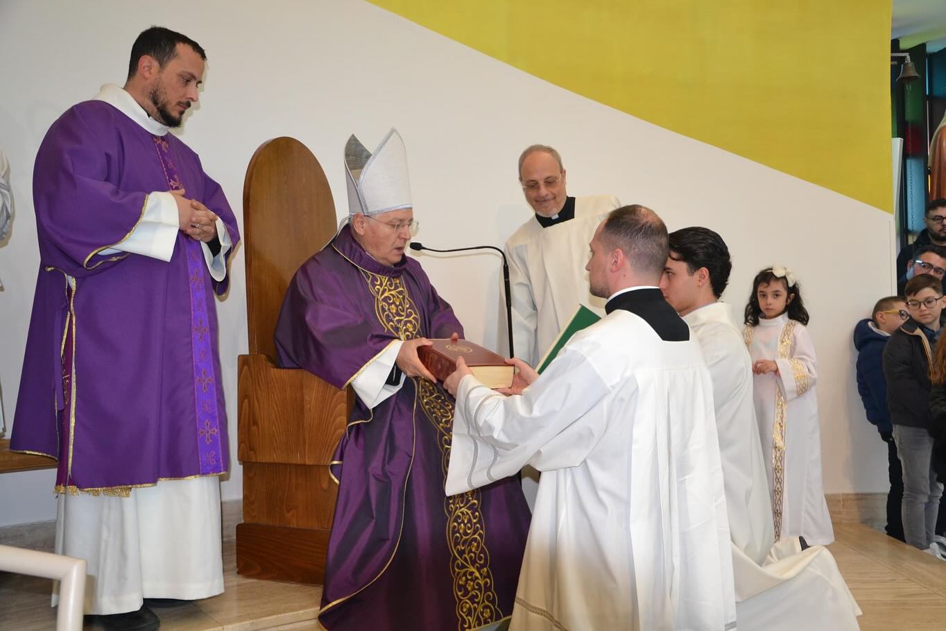 Il seminarista Carmine Esposito istituito lettore