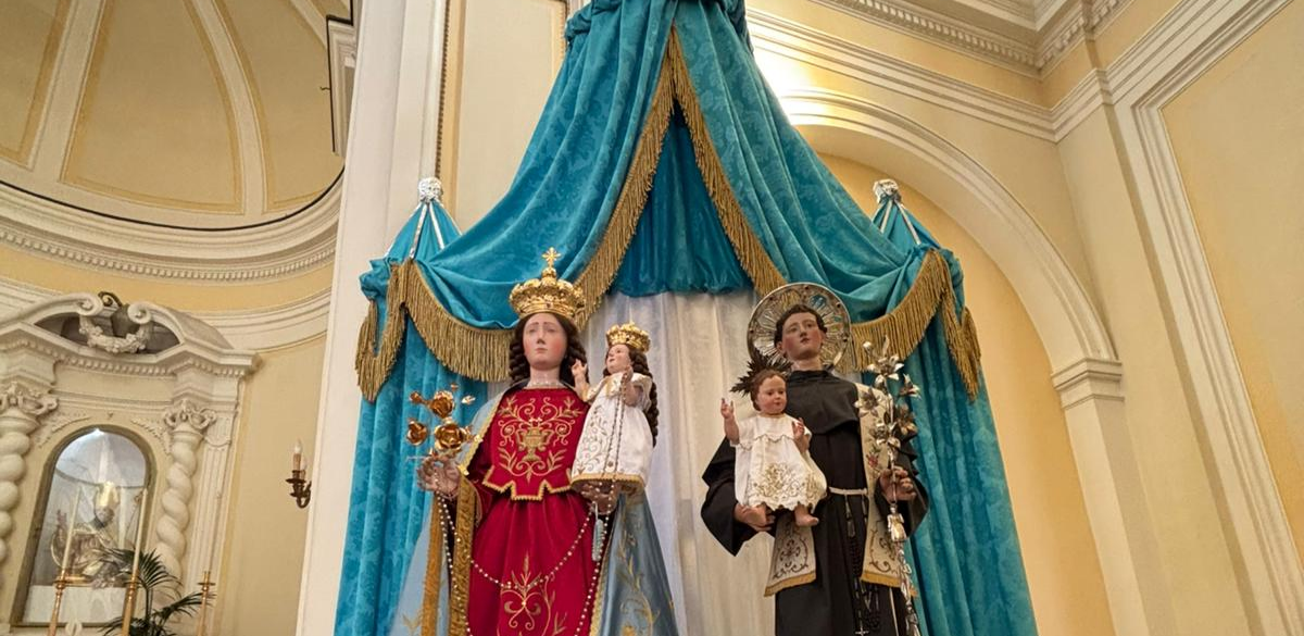 A Scisciano ritorna la centenaria festa in onore di Maria Santissima del Rosario e Sant'Antonio da Padova
