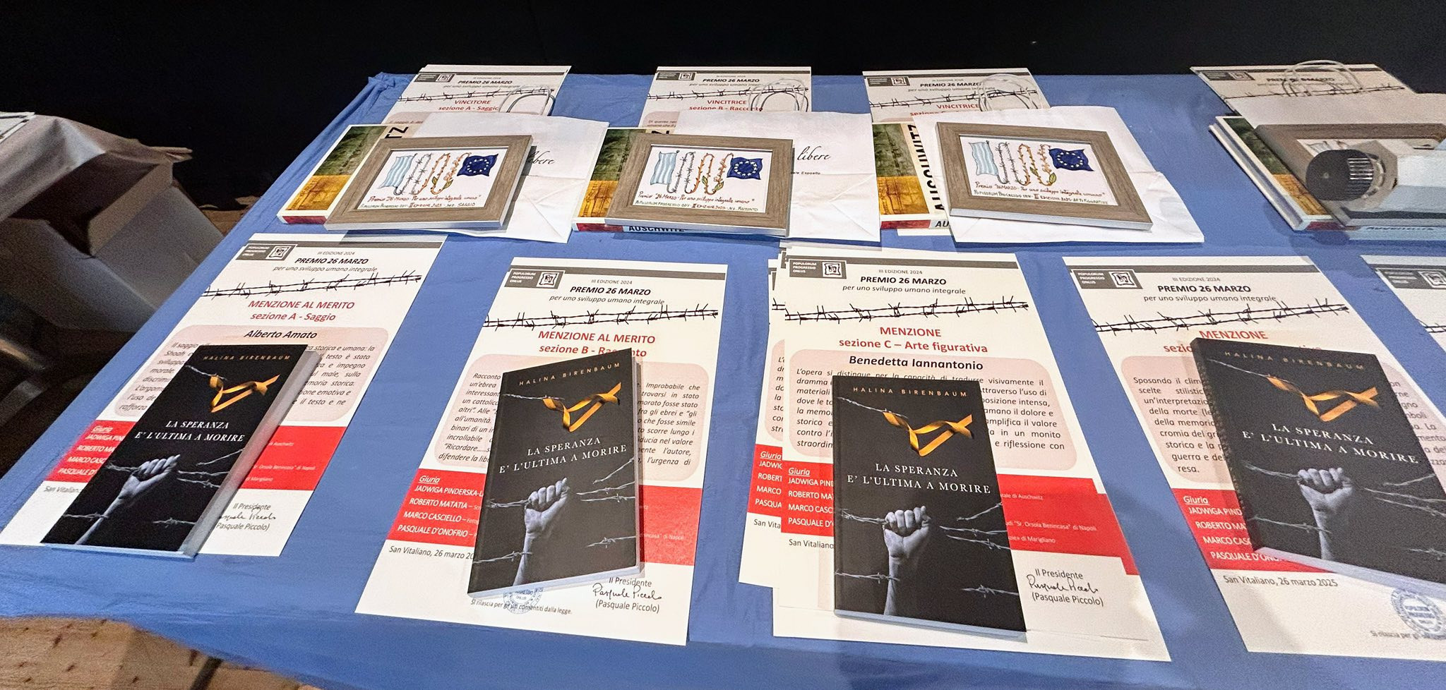 Premio 26 marzo: a ottant'anni dalla liberazione di Auschwitz