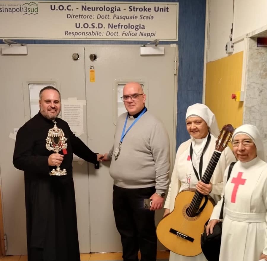 La reliquia di San Camillo all'ospedale Santa Maria della Pietà di Nola