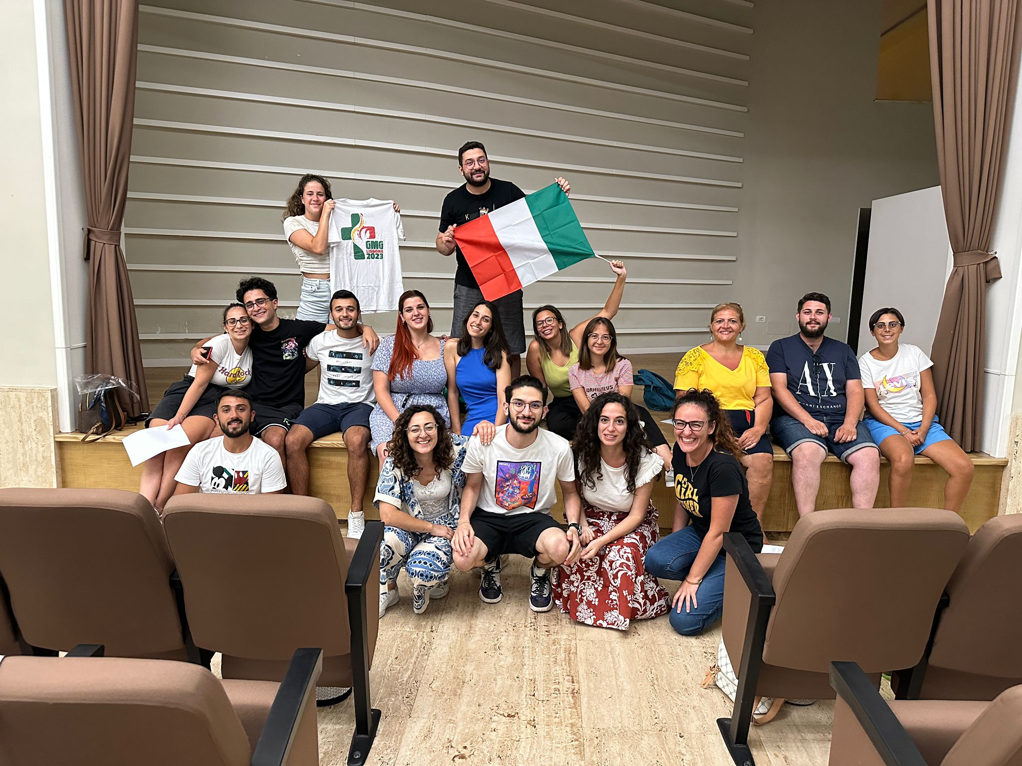 I giovani Ac di Santa Maria delle Vergini Scafati