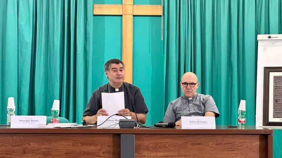 Roberto Repole, vescovo di Susa, e Felice Acrocca, vescovo di Benevento