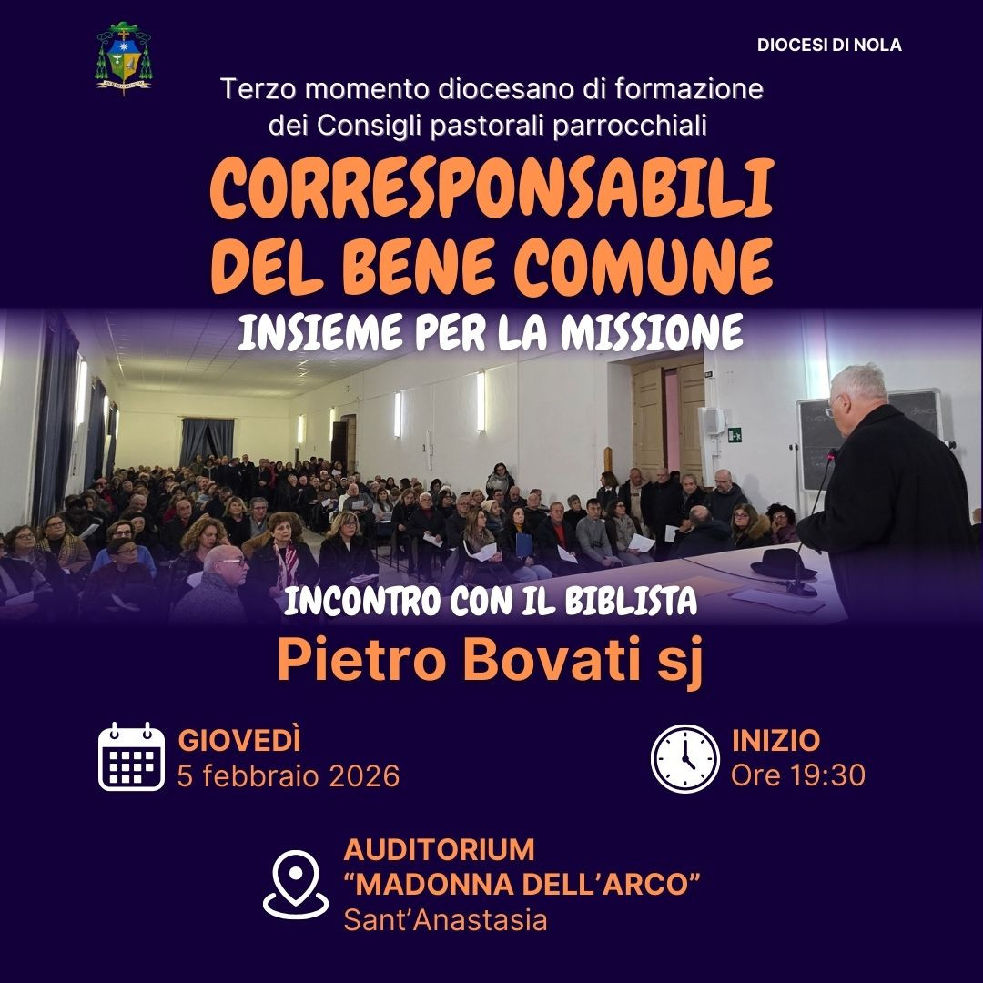 Terzo incontro di formazione per i Consigli pastorali parrocchiali