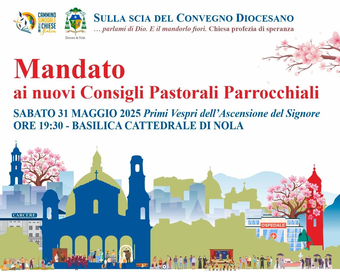 Mandato ai nuovi Consigli pastorali parrocchiali
