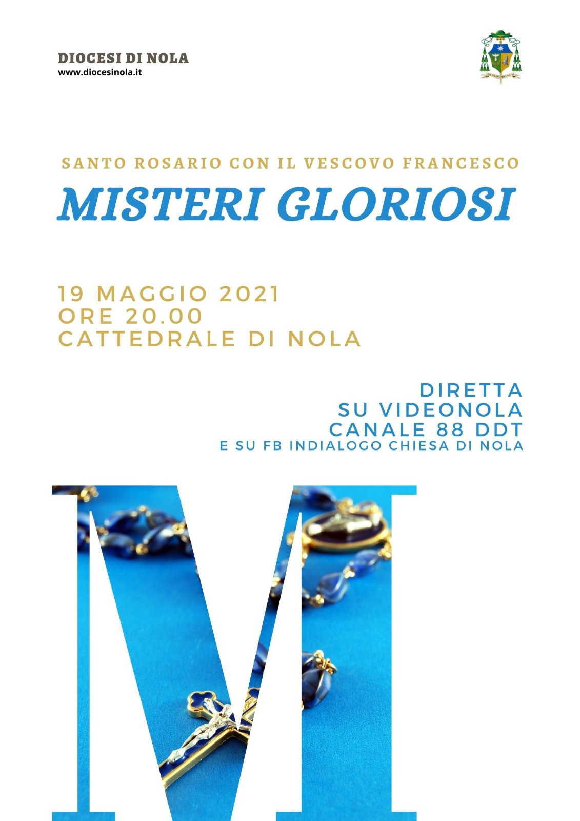 Santo Rosario con il vescovo