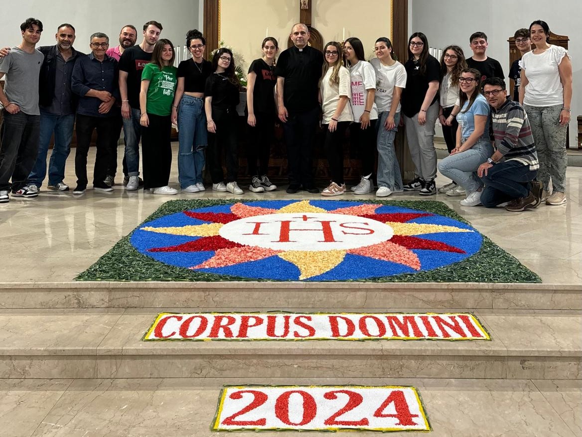 Il giovani dell'Azione cattolica di San Vincenzo Ferreri in Scafati