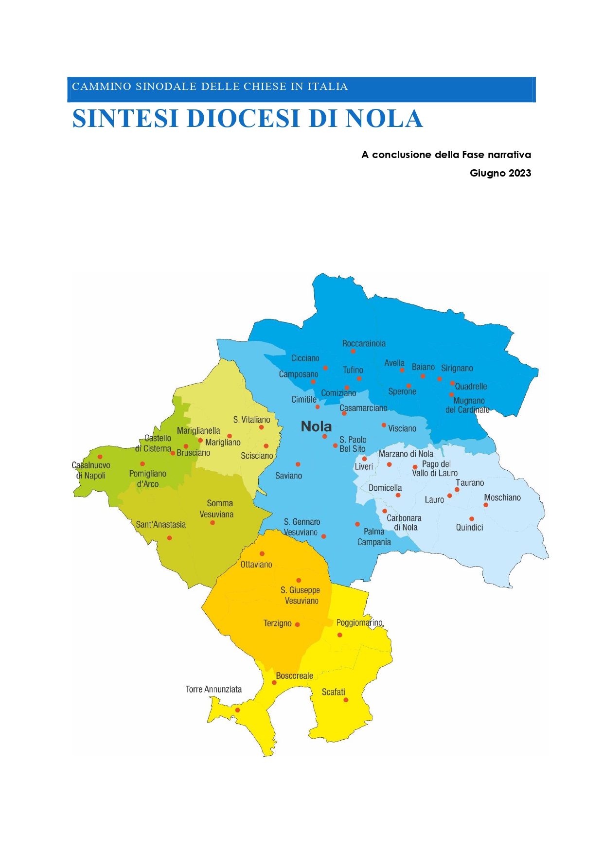 Cammino sinodale delle Chiese in Italia Diocesi di Nola 